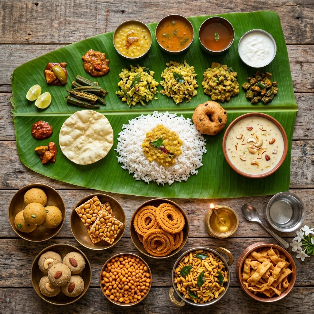 Traditional Indian Sweets and Snacks